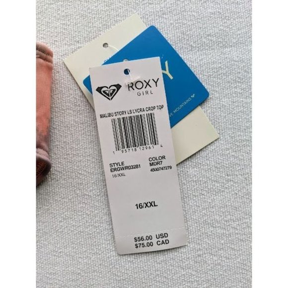 Girl's Roxy Swimsuit Malibu Story bikini Bottom Size 16 XXL NEW - Picture 3 of 6